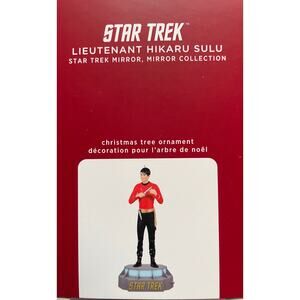 Hallmark Christmas Ornament Star Trek Mirror, Mirror Collection Lieutenant Sulu